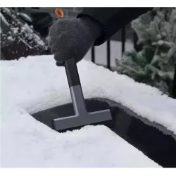 Car Remover Ice & Snow Scraper Windshield and Ice Breaker Quick Clean Glass Brush without Damaging Cars