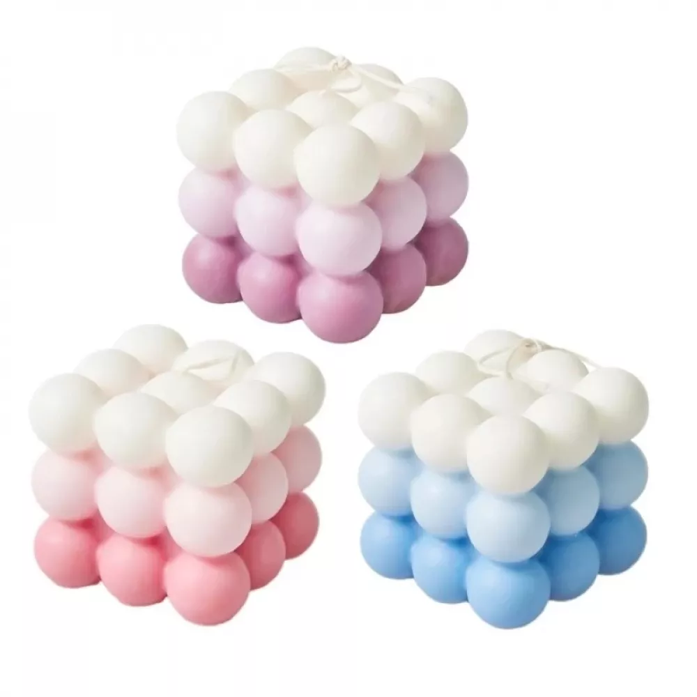 Bubble Cube Candle Aromatherapy Scented