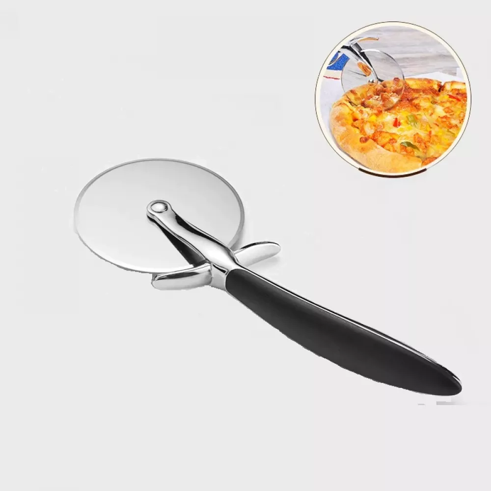 Stainless Steel Pizza Cutter and Slicer, Bread, Cake, Pancake, Dough, Pastry, Pasta and Dough Cutter Knives