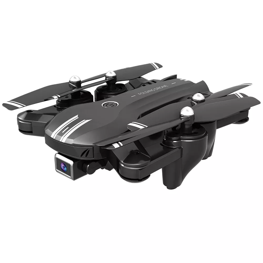 Professional Folding Drone 4K Dual Camera HD with WIFI and 3 Batteries