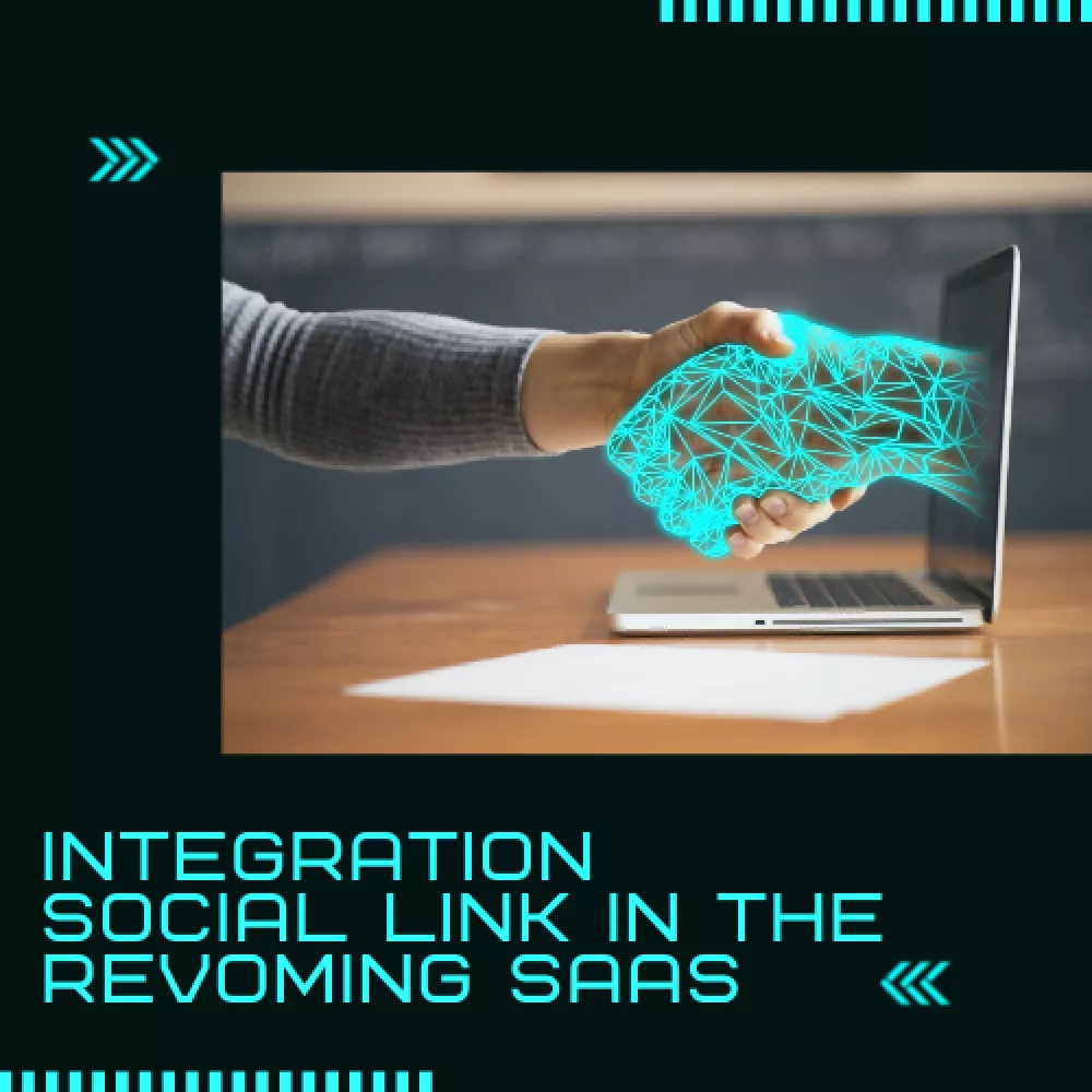 Integration social link in the revoming SAAS