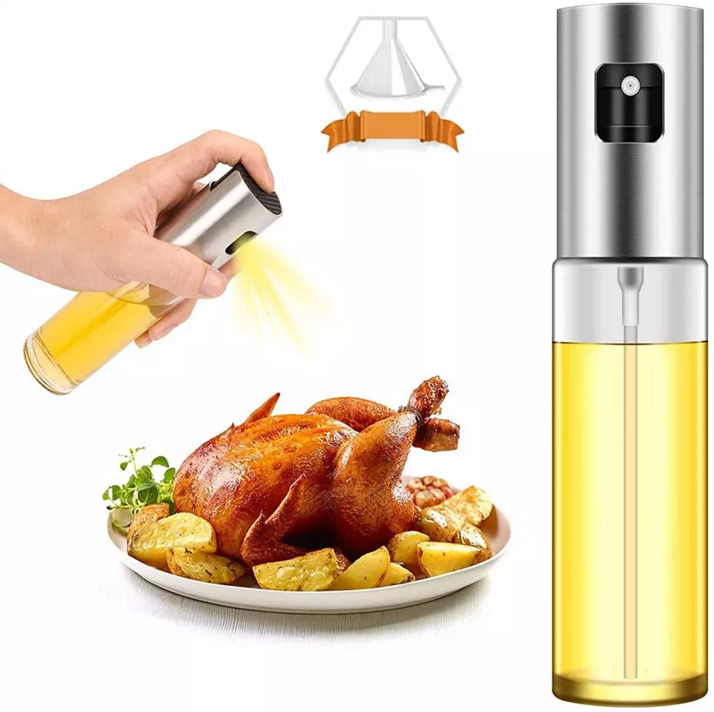 Glass Spray Bottle for Olive Oil and Vinegar of 100ml