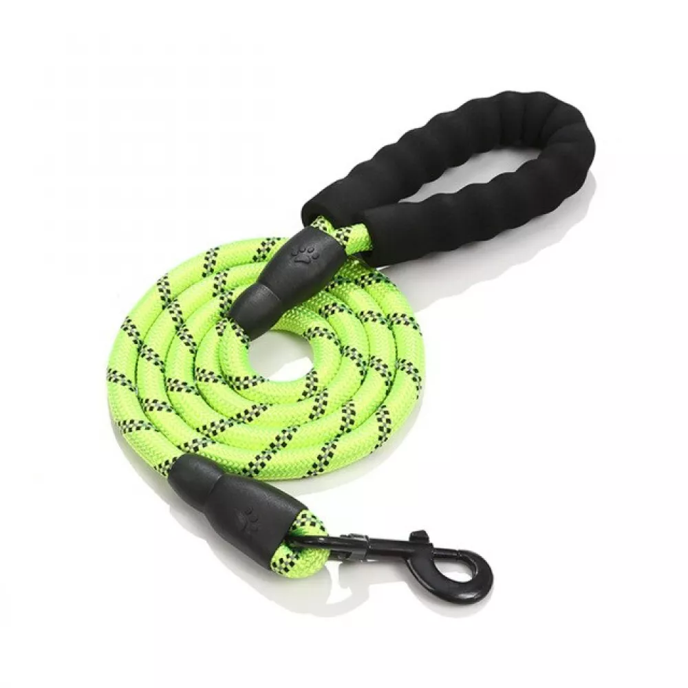 Reflective Thick Durable Nylon Pet Leash For Training Running For Dog and Pet Supplies with Padded Handle