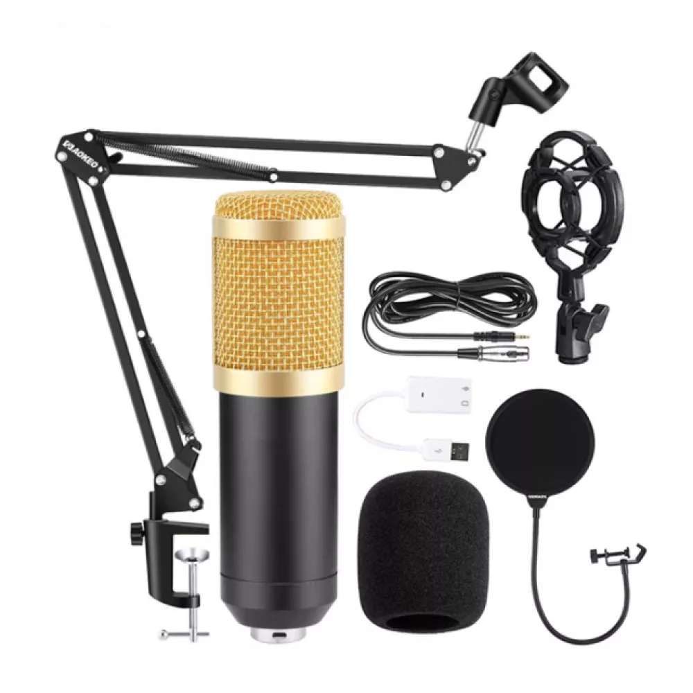 Professional bm800 Condenser Microphone And Voice Recording For Phone Computer Karaoke KTV Radio
