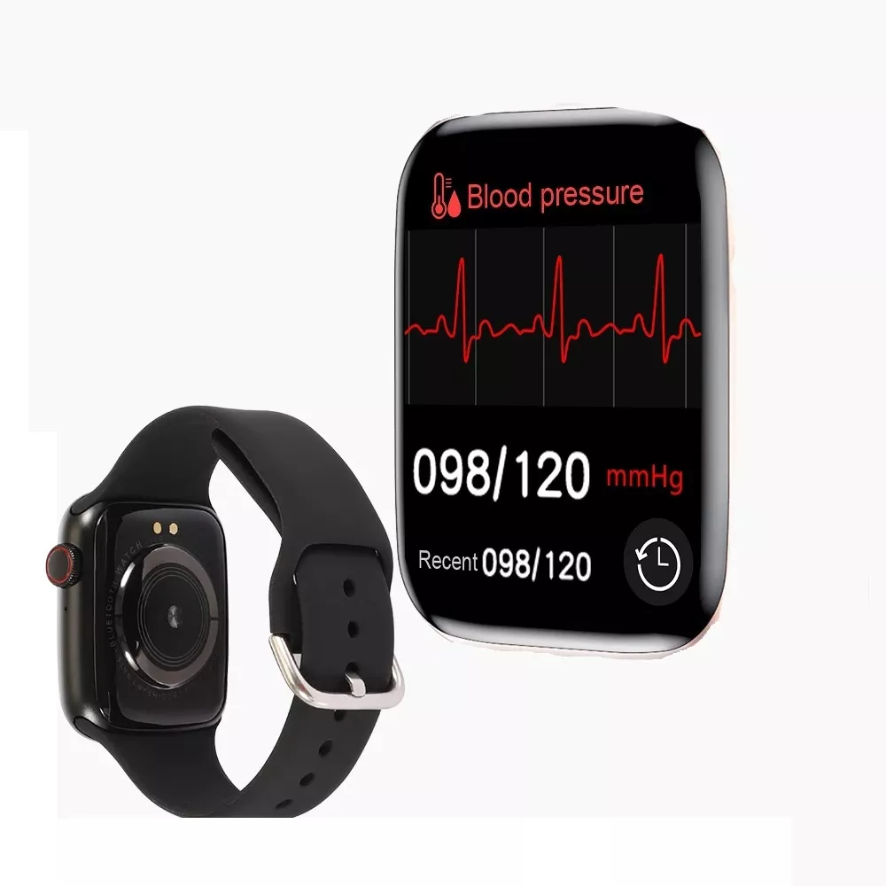 Waterproof Smart Watch Series 6 IWO W26 Pro with ECG Heart Rate, Blood Pressure and Monitor Temperature