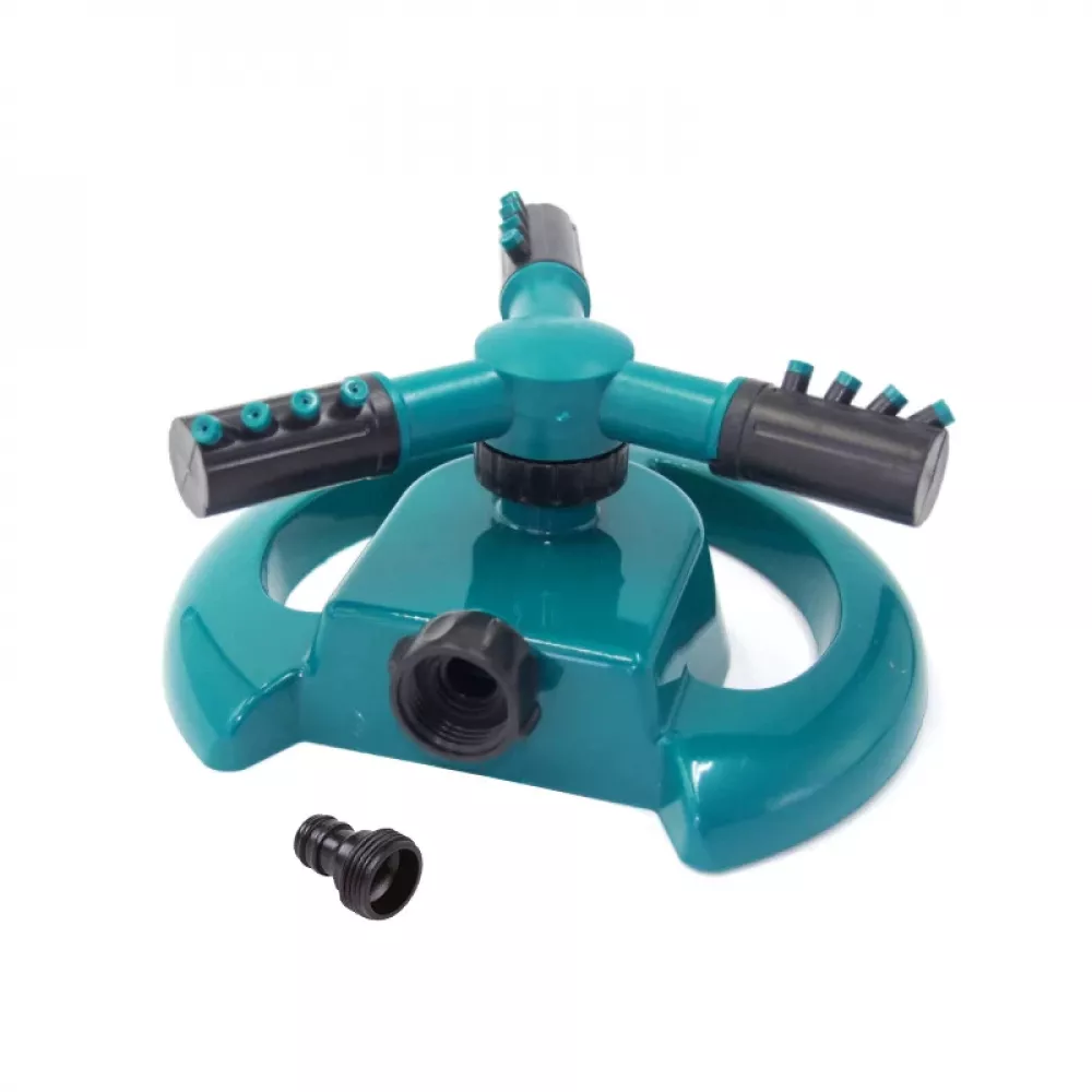 Automatic 360° Rotating Garden Water Sprinkler with Hose quick connector Irrigation System