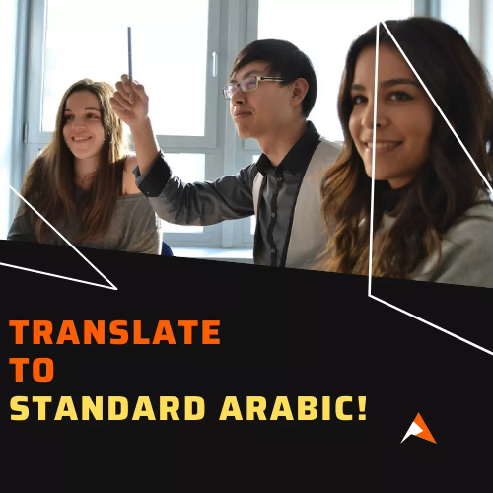 Translate To Standard Arabic (250 keywords)