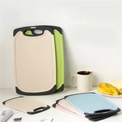 Multifunctional Plastic Fruit and Vegetable non-slip Oversized Cutting Board(395x240)