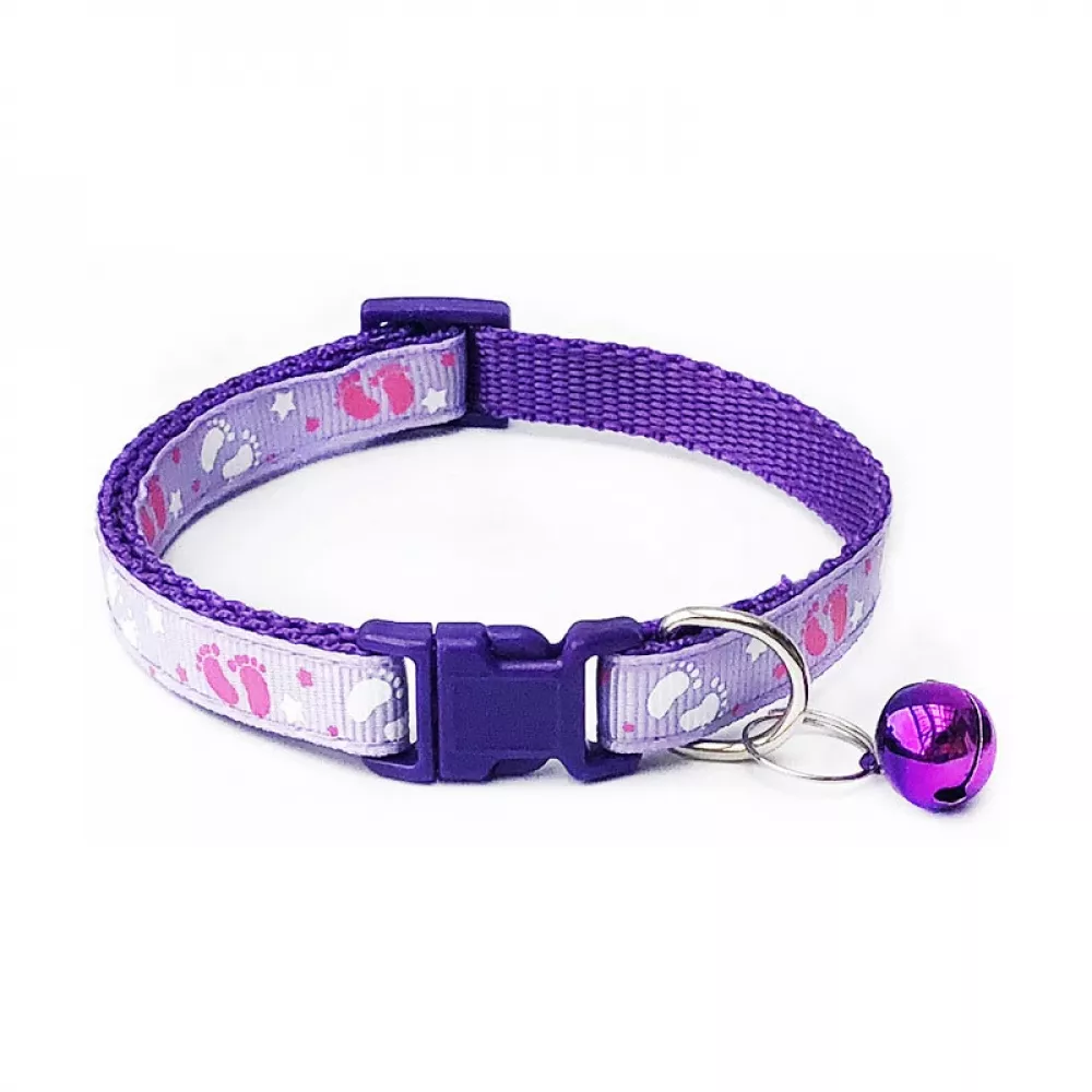Pet Collar and Neck Strap Adjustable with Bells