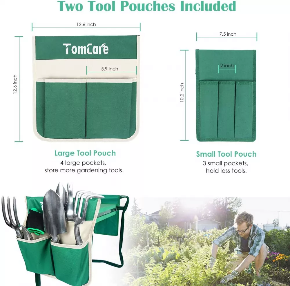 Folding Kneeler and Seat For Multi-Functional For Home and Garden