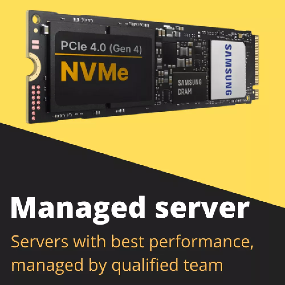 Managed server M