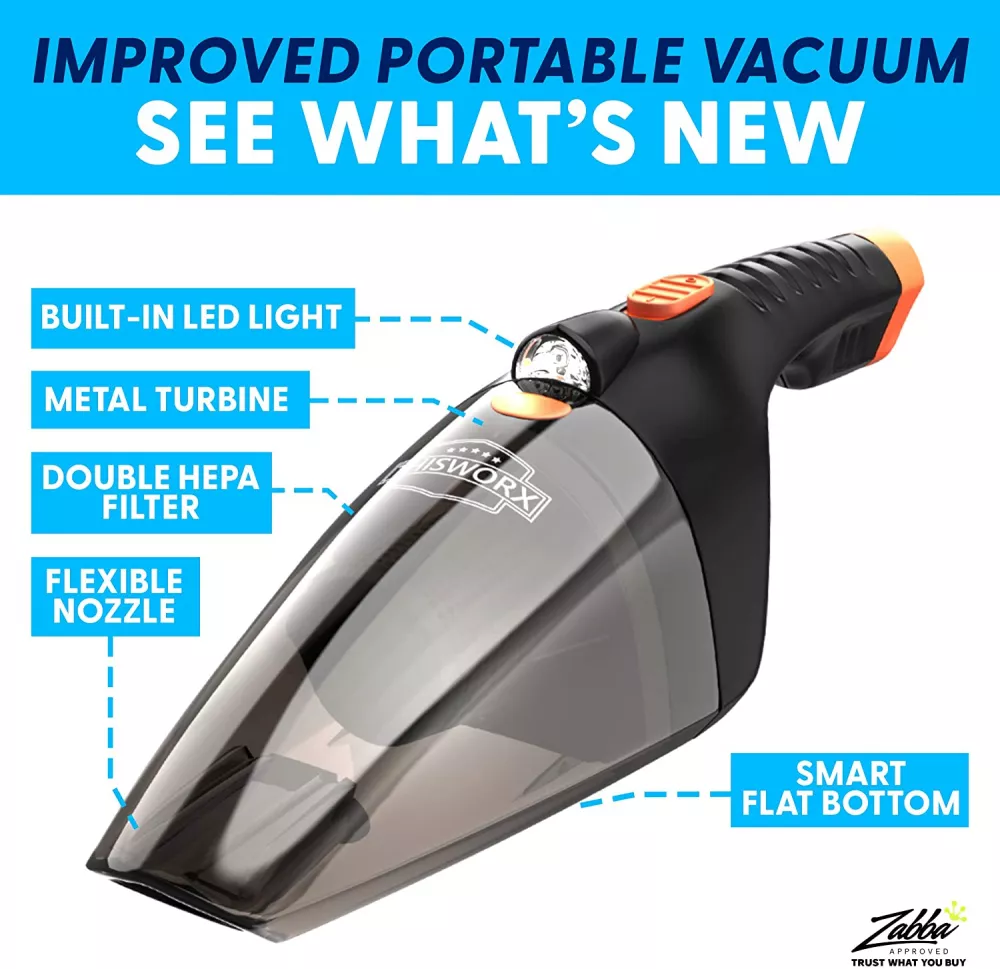 Portable Cordless and Handheld Car Vacuum Cleaner