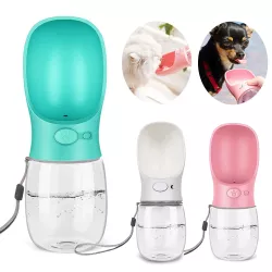 Portable Pet Dog Water Bottle Feeder 350/550ml
