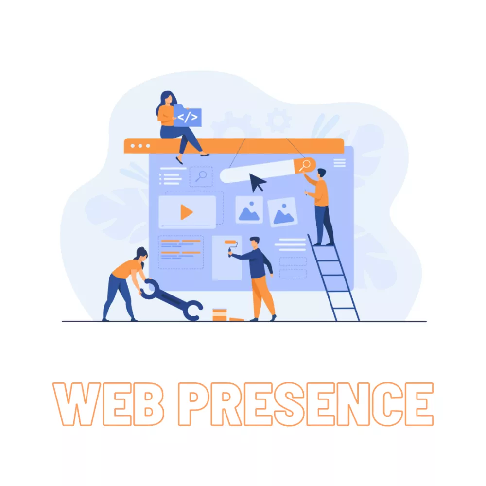 Web presence : Pack Pro