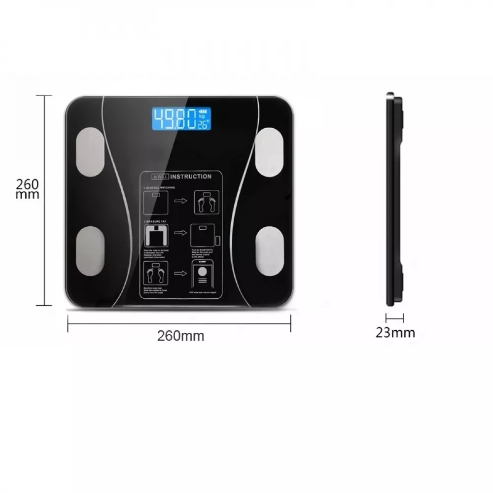 Electronic Scales BMI Composition Precise with Mobile Phone Bluetooth Analyzer