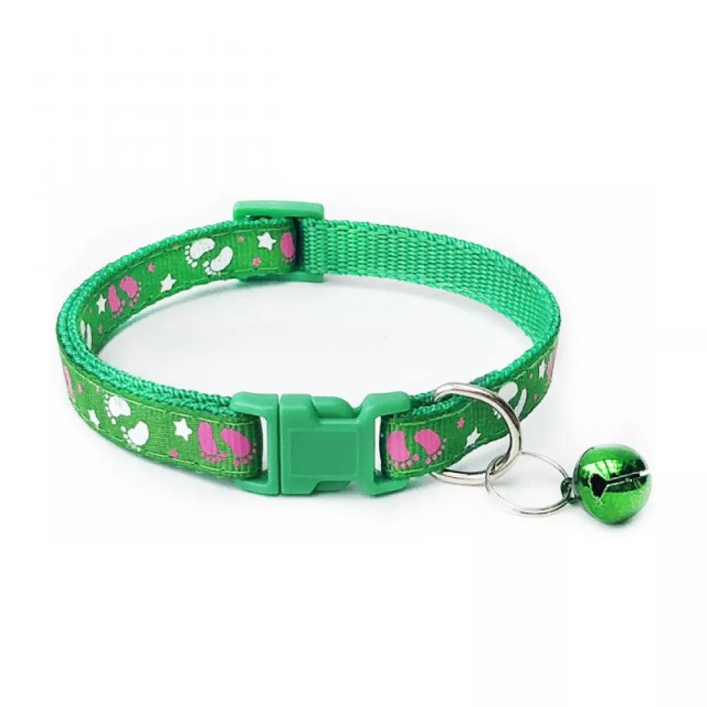 Pet Collar and Neck Strap Adjustable with Bells